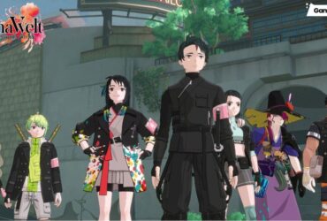 AlternaVvelt Blue Exorcist AS Characters, AlternaVvelt Blue Exorcist AS Game Logo,