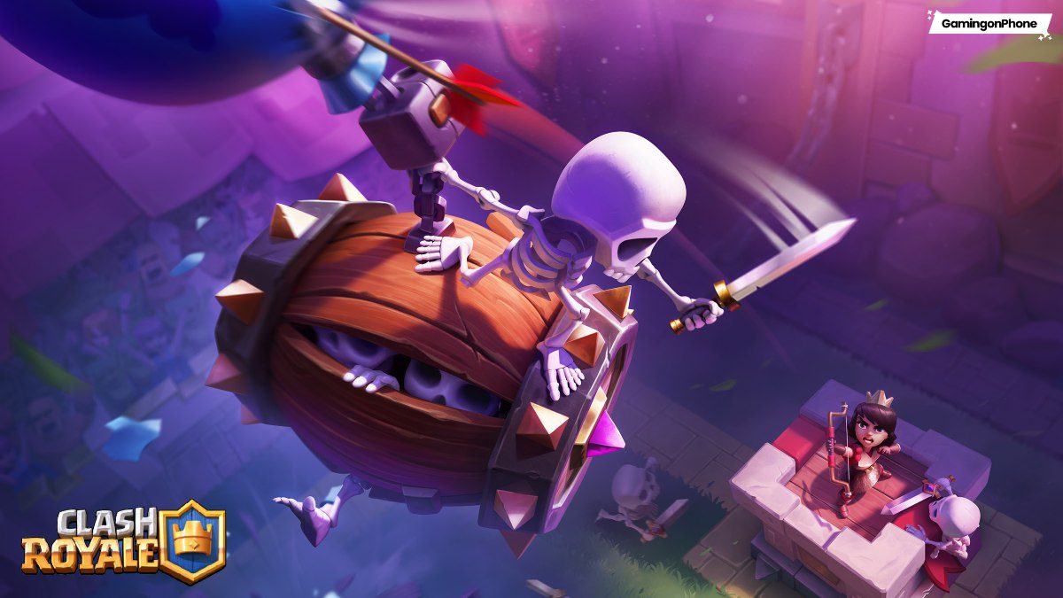 Clash Royale Skeleton Barrel Evolution cover