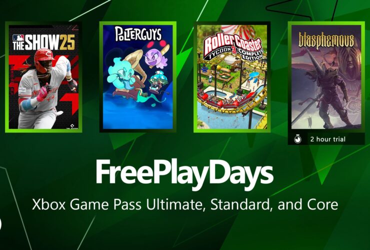 Free Play Days – MLB The Show 25, Polterguys: Possession Party, RollerCoaster Tycoon 3: Complete Edition and Blasphemous