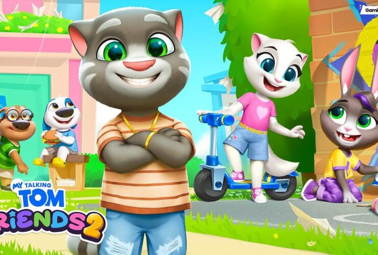 My Talking Tom Friends 2 feature cover, My Talking Tom Friends 2 feature world
