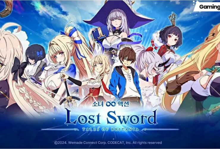 Lost Sword Characters, Lost Sword Game Logo