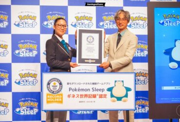 Pokémon Sleep Guinness World Record Cover