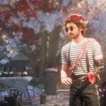 Clair Obscur: Expedition 33's Gustave in a French-inspired outfit