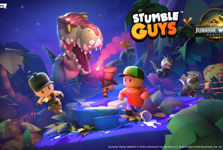 Stumble Guys Jurassic World Collaboration Cover