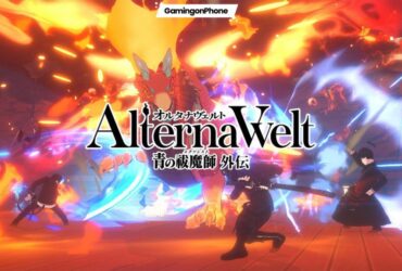 AlternaVvelt Blue Exorcist AS Game Logo, AlternaVvelt Blue Exorcist AS Game Cover