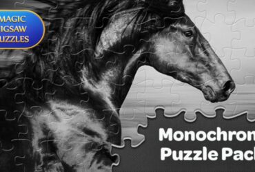 Magic Jigsaw Puzzles Monochrome Puzzle Packs Cover