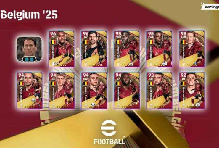 eFootball 2025 Belgium pack