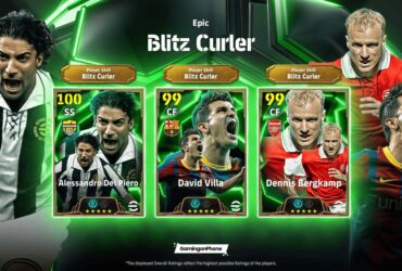 eFootball 2025 Epic Blitz Curler pack