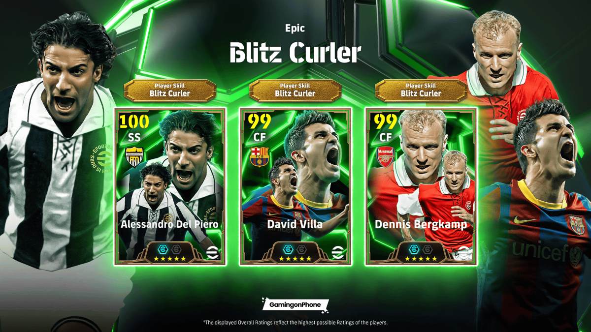 eFootball 2025 Epic Blitz Curler pack
