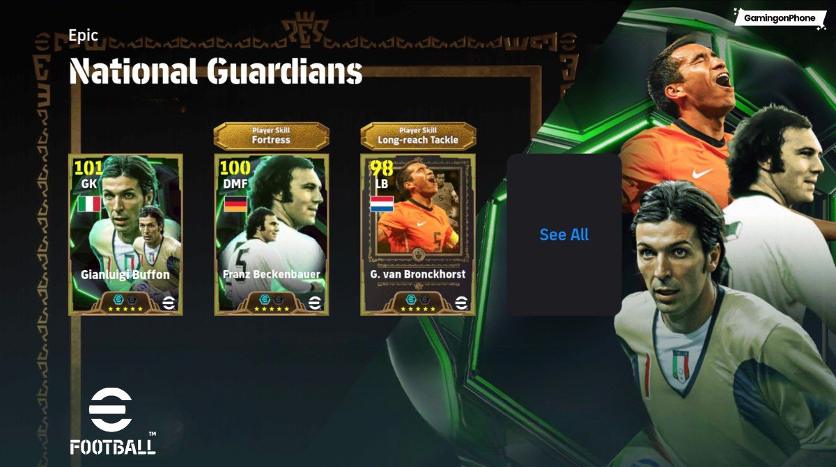 eFootball 2025 Epic National Guardians