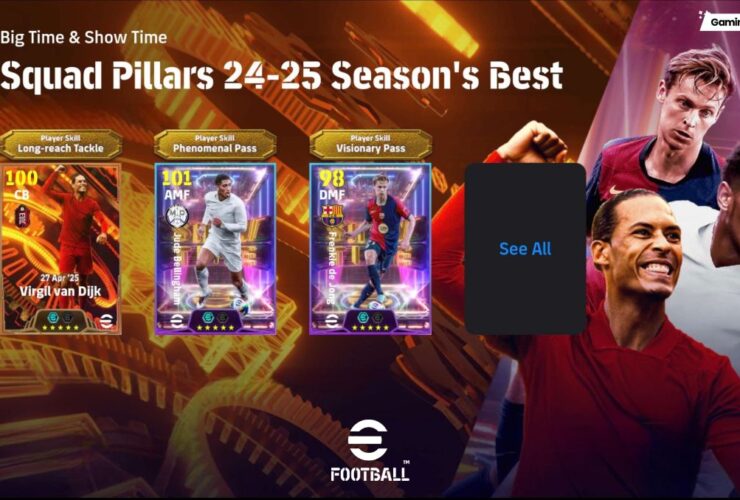 eFootball 2025 Squad Pillars 24-25 Season's Best