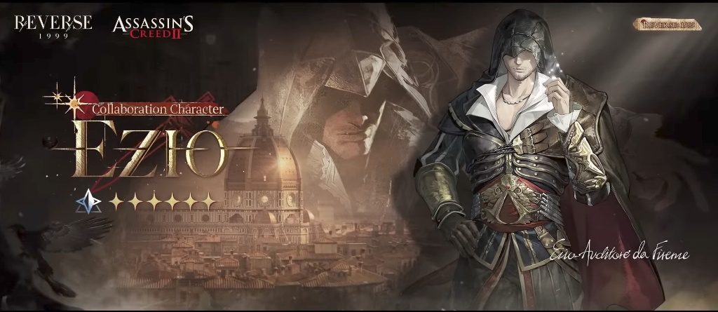 Reverse: 1999 x Assassin's Creed Collaboration Character Ezio