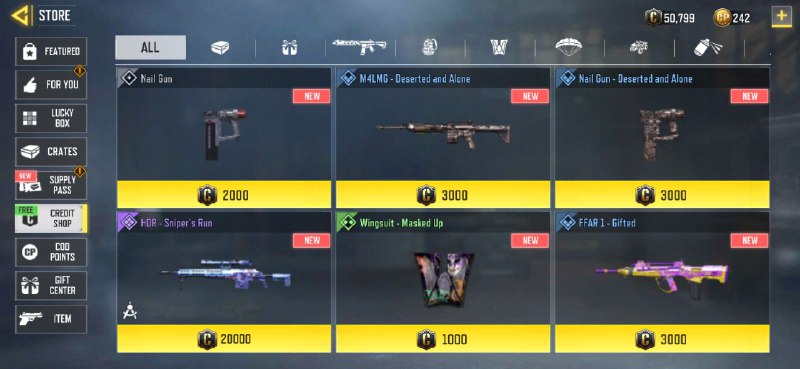 | #News_What | Credit store with new items to ...