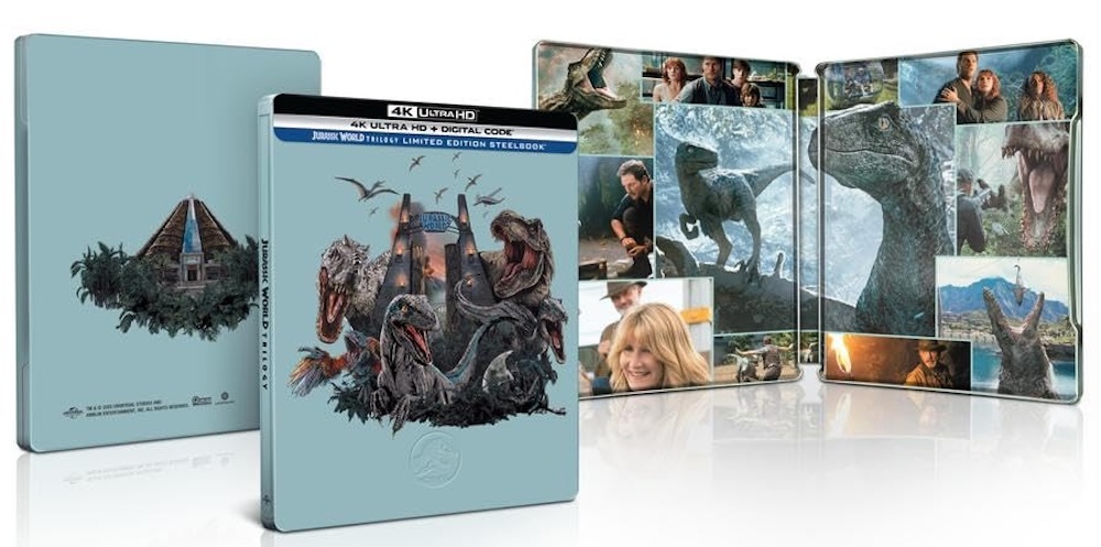 Jurassic World Trilogy - Limited Edition Steelbook (4K Blu-ray)