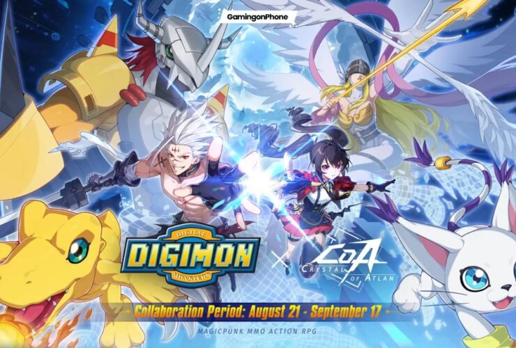 Crystal of Atlan Digimon Adventure collaboration