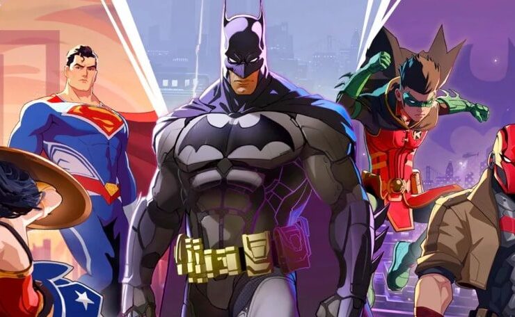 DC: Dark Legion Characters, Game Logo