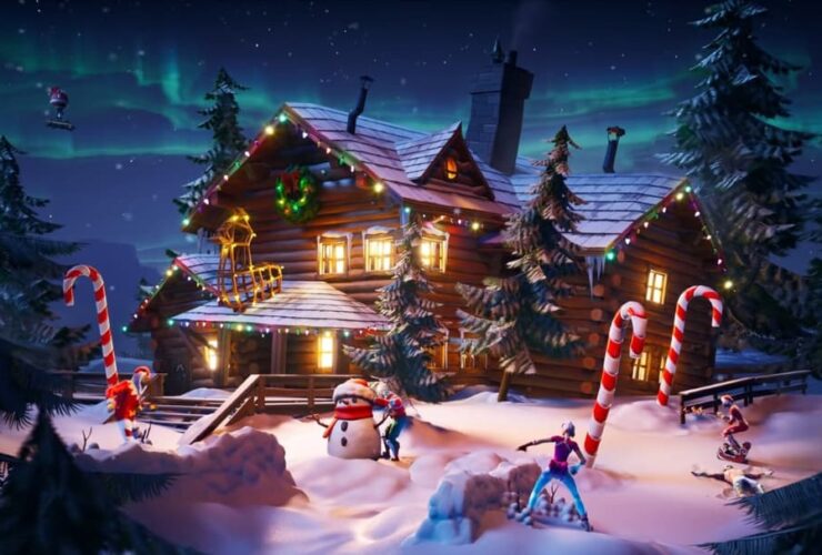 Fortnite Winterfest 2024 update 33.11 patch notes: Winterfest Cabin, free rewards & more