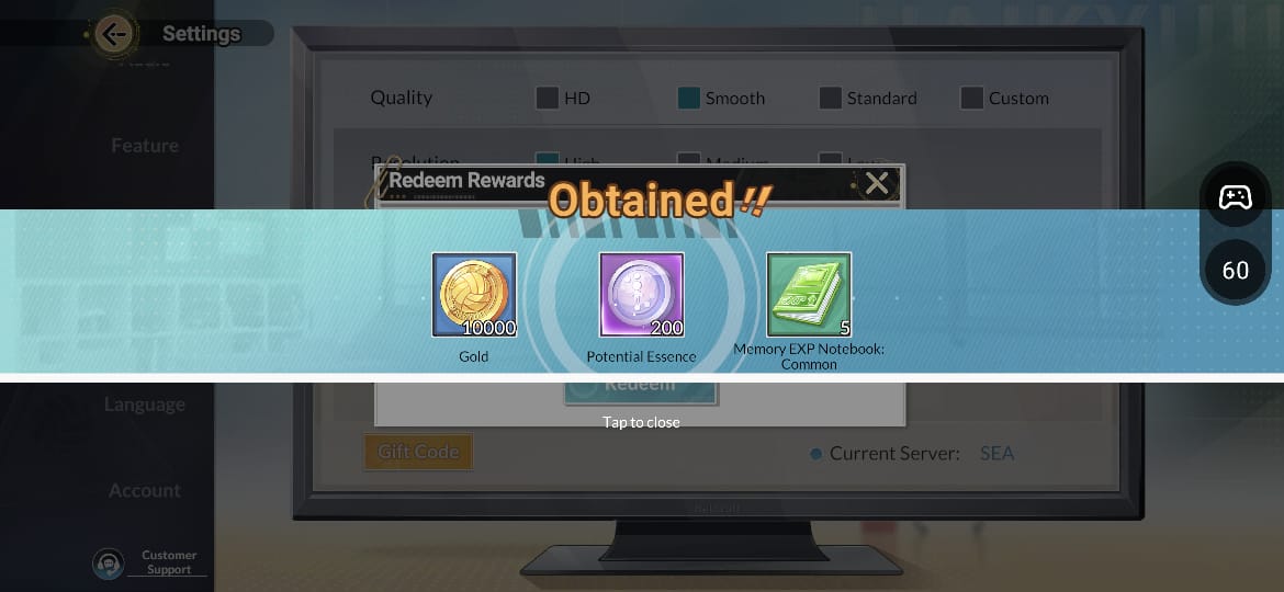 HAIKYU!! FLY HIGH redeem codes rewards