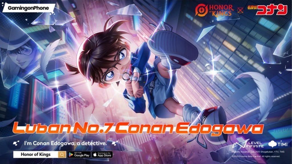 Honor of Kings Detective Conan Collab, HoK x Case Closed