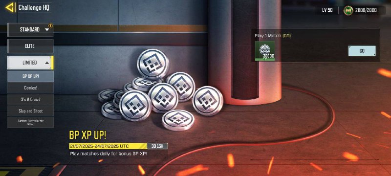 #News_Play new! BP XP UP added to the game ...