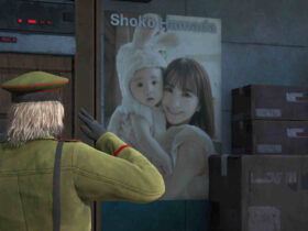 A poster in Metal Gear Solid Delta