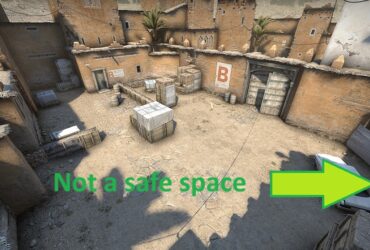 Dust 2 B Site Change reflected on screenshot