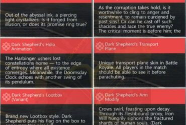 #News_time some items Dark ShePherd ...
