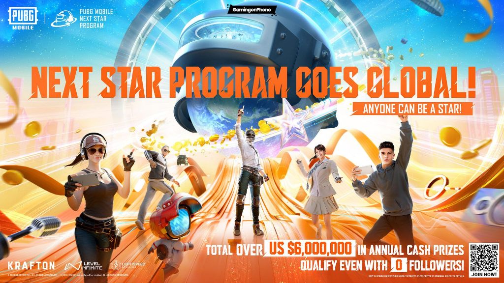 PUBG Mobile Next Star Program Launch Cover