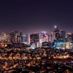 Makati City, Phillipines late at night