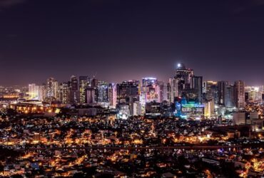 Makati City, Phillipines late at night