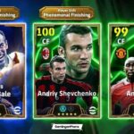 eFootball 2025 European Clubs Attackers pack Bale, Shevchenko, Cole