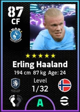 eFootball 2026 Show Time Offensive Genius Haaland