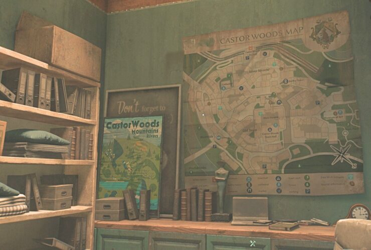 Dying Light The Beast map and all points of interest