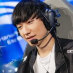 Peanut for Hanwha Life Esports at League of Legends event