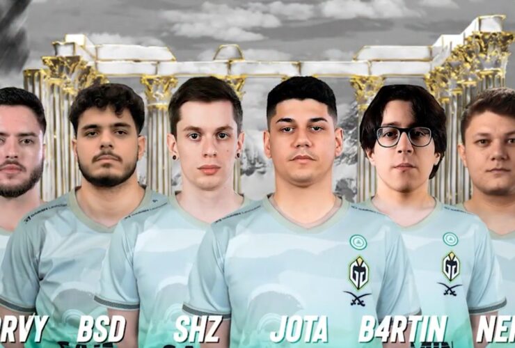Gaimin Gladiators new CS2 roster