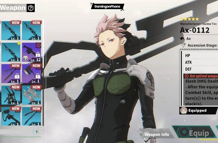 KAIJU NO. 8 THE GAME Weapons Tier List Cover