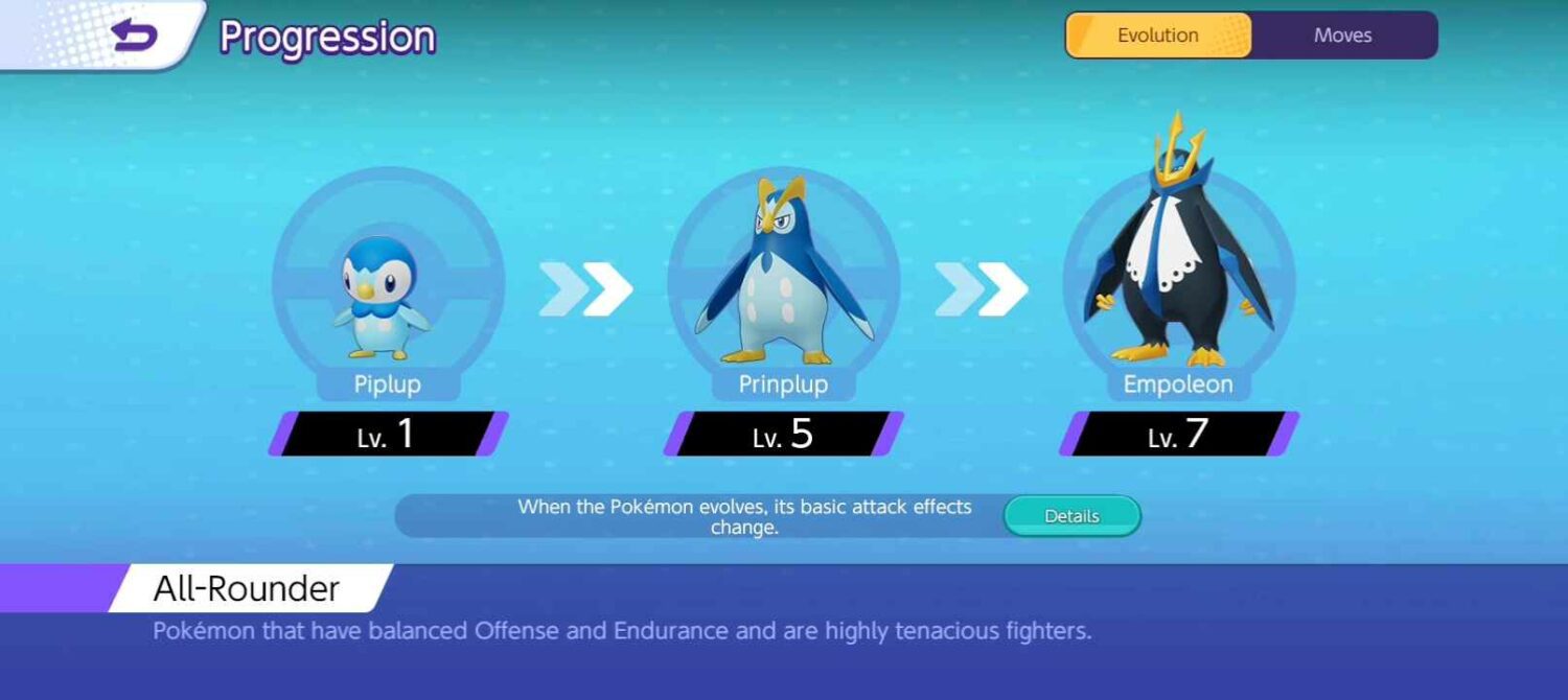Empoleon in Pokémon Unite