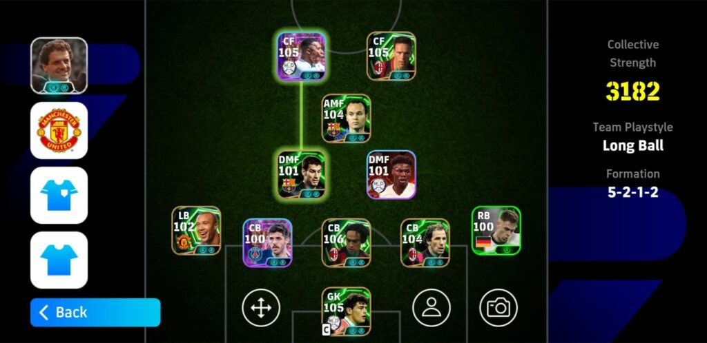 5-2-1-2 Long Ball formation in eFootball 2026