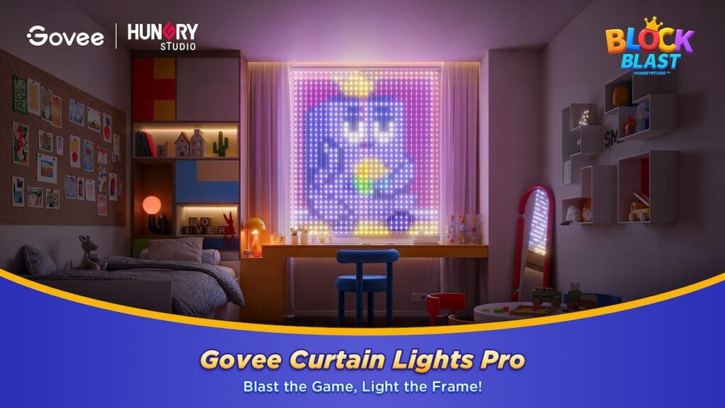 Block Blast designs with Govee