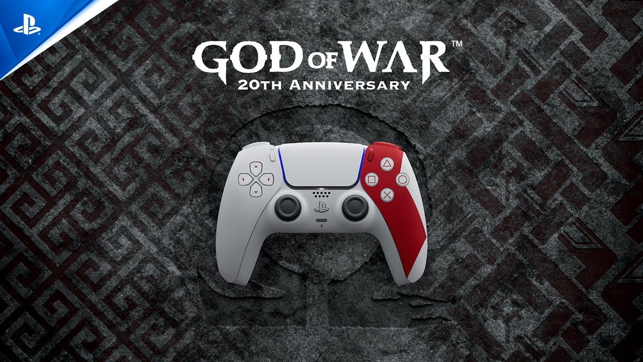 (For Southeast Asia) Celebrate Kratos’ legacy with the DualSense Wireless Controller – God of War 20th Anniversary Limited Edition