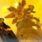 Helldivers 2 player confronts a Hive Lord