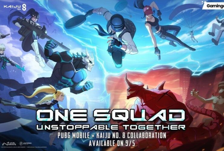 PUBG Mobile x Kaiju No. 8 Collaboration Event