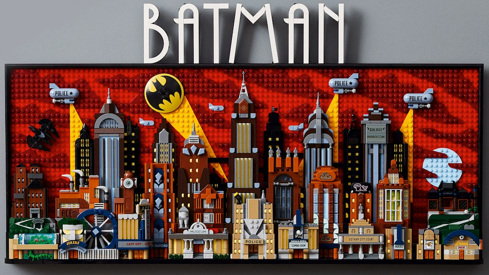 Lego Batman Animated Series 3D Wall Art Gets Rare Discount At Walmart