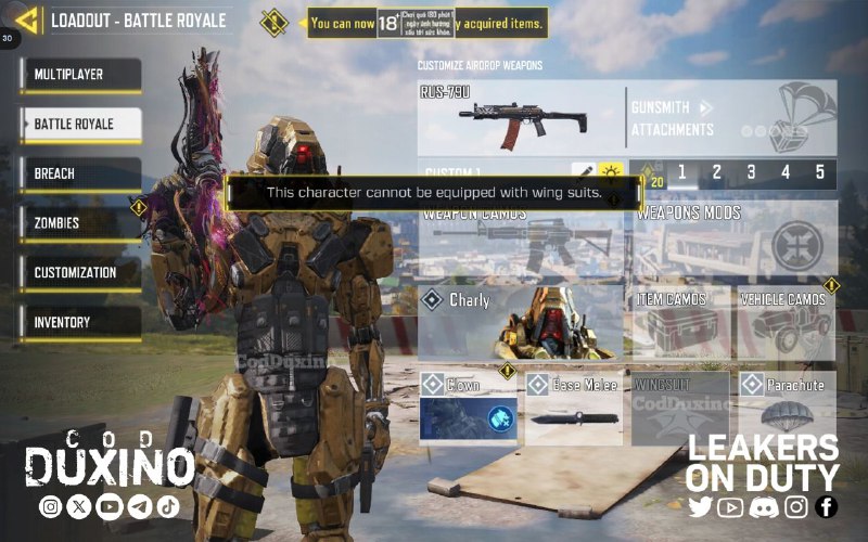 #News_Terable Third Character: Reaper Special Items ...