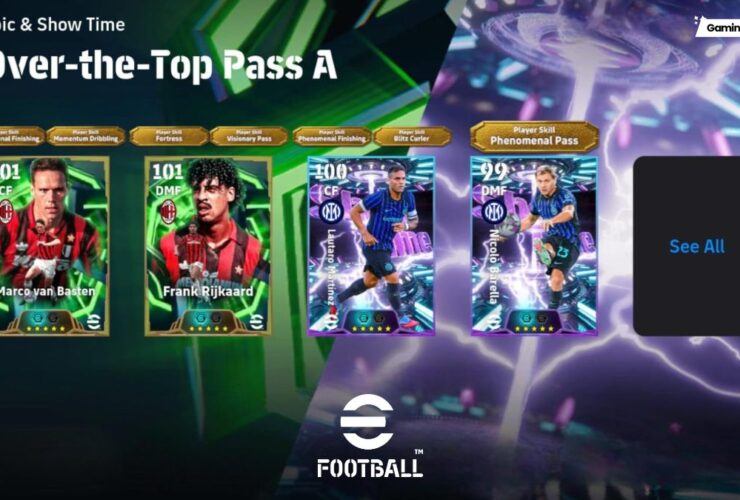 eFootball 2026 Epic and Show Time Over-the-Top Pass A