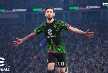 eFootball 2026 v5.0.0 update Messi gameplay cover, eFootball 2026 POTW tier list, eFootball 2026 Players of the week