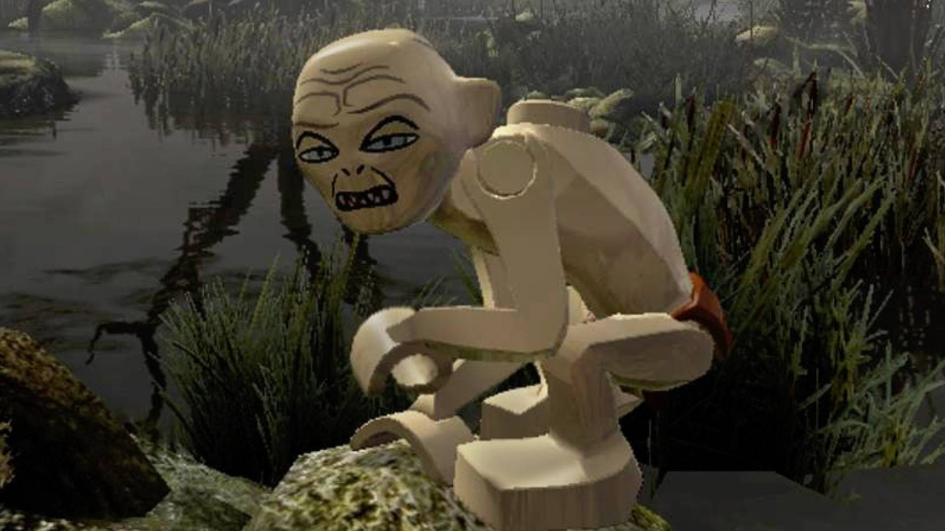 gollum in lego the lord of the rings.