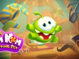 My Om Nom - Virtual Pet Android Launch cover