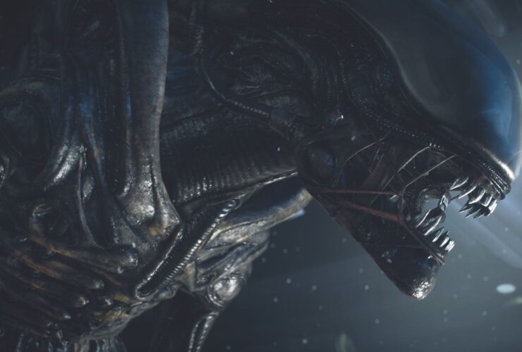 Alien: Isolation screenshot of the Xenomorph