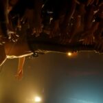 Lestat crowd surfing